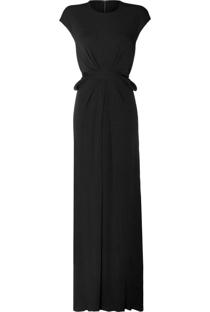 Michael Kors Jersey Gown With Peplum