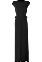 Michael Kors Jersey Gown With Peplum