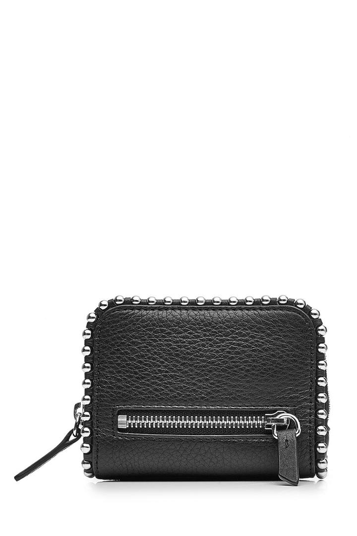 Alexander Wang Alexander Wang Embellished Leather Wallet