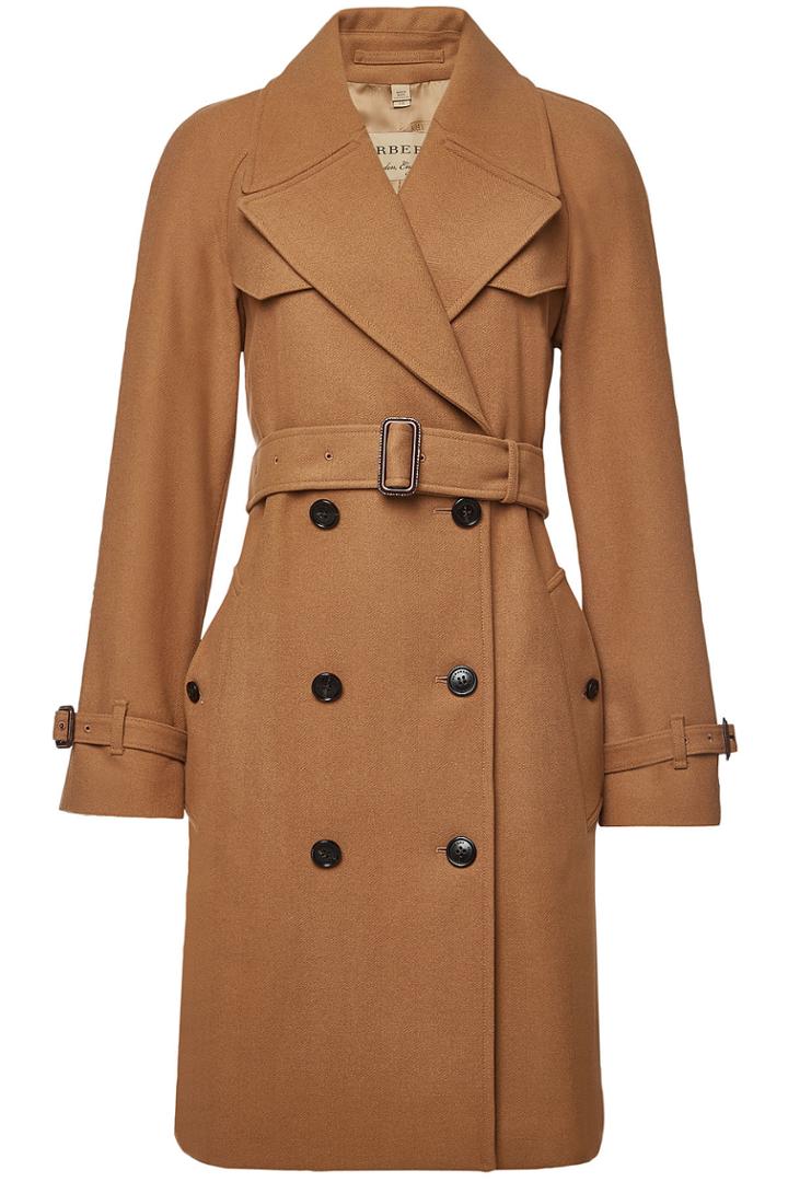 Burberry Burberry Cranston Coat With Wool And Cashmere