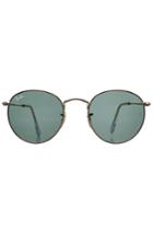 Ray-ban Ray-ban Rb3447 Round Metal Sunglasses - Blue