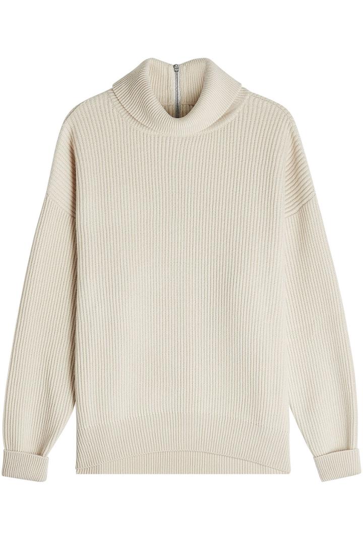 Brunello Cucinelli Brunello Cucinelli Cashmere Pullover With Zipped Back