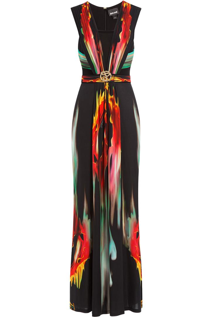 Just Cavalli Just Cavalli Printed Maxi Dress - Multicolor