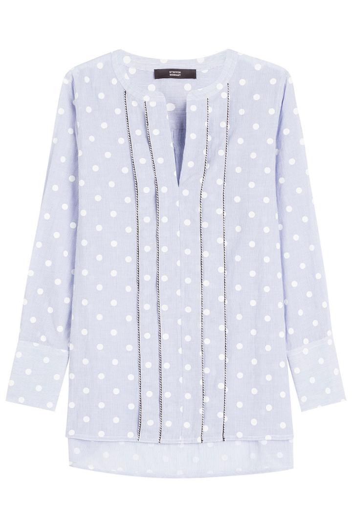 Steffen Schraut Steffen Schraut Summer Dot Stripe Tunic Shirt