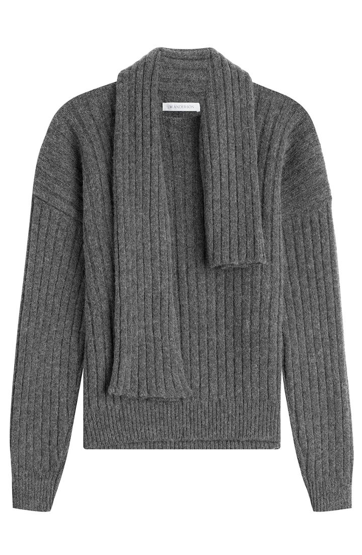 J.w. Anderson Knitted Wool Blend Pullover