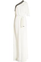 Emilio Pucci Emilio Pucci Silk Crepe Jumpsuit With Embellishment - White