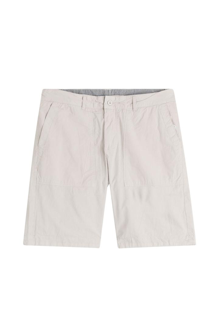 Woolrich Woolrich Reversible Cotton Shorts - Grey