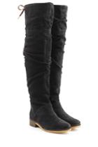 See By Chloé See By Chloé Suede Over Knee Boots - Black