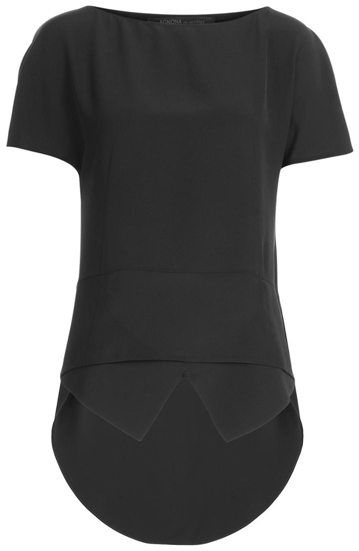 Agnona Silk Evening Top