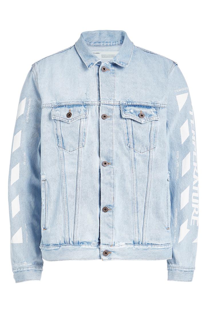 Off-white Off-white Oversized Denim Jacket