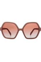 Prada Prada Oversize Gradient Sunglasses - None