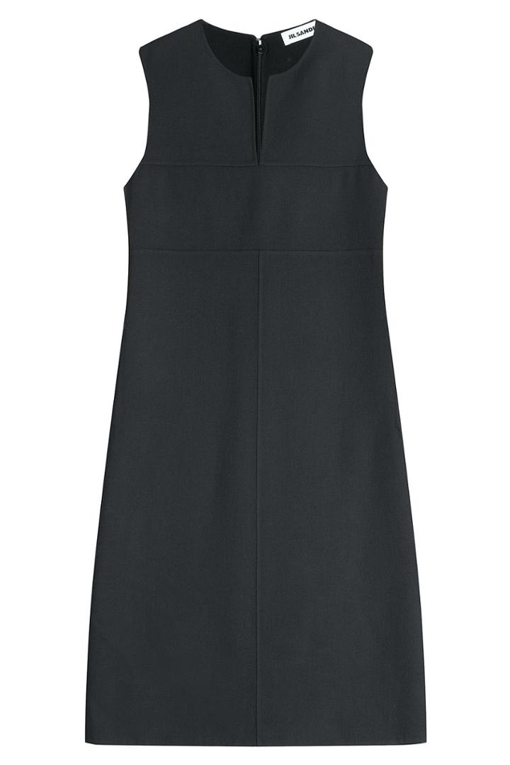 Jil Sander Jil Sander Village Wool Shift Dress