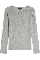 Theory Theory Long Sleeved Linen Top