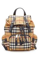 Burberry Burberry The Small Crossbody Rucksack In Vintage Check