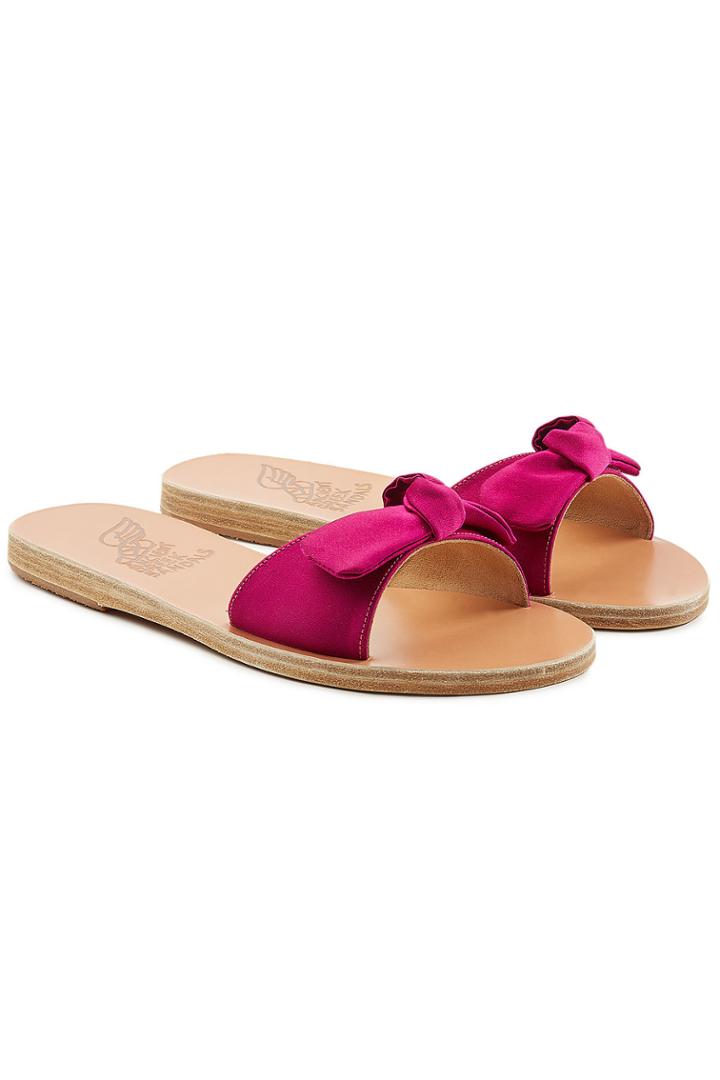 Ancient Greek Sandals Ancient Greek Sandals Satin Sandals