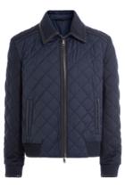 Brioni Brioni Quilted Jacket - Blue