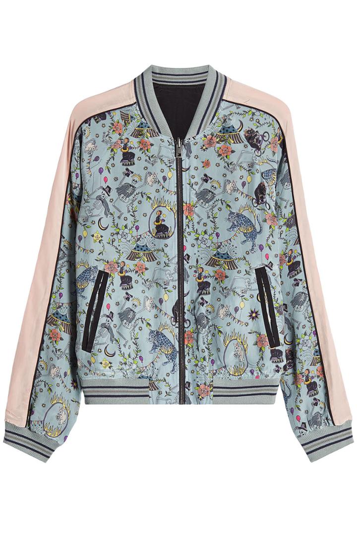Zadig & Voltaire Zadig & Voltaire Printed Reversible Bomber