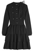 Red Valentino Red Valentino Wool Dress With Embellished