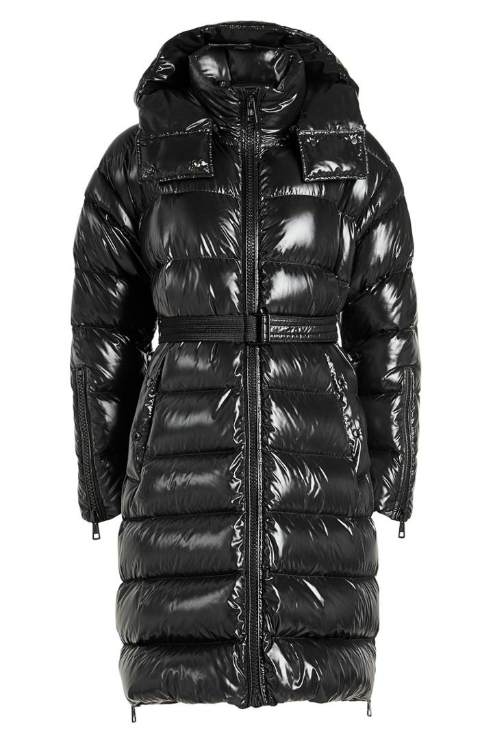 Moncler Moncler Quilted Down Coat With Hood