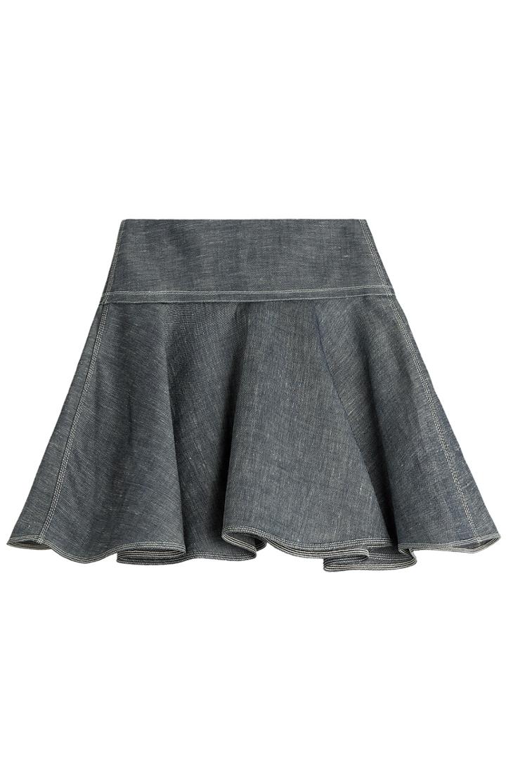 Rag & Bone Elsa Flared Denim Skirt