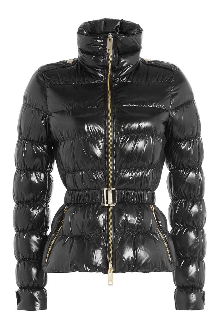 Burberry London Burberry London Quilted Jacket With Belt