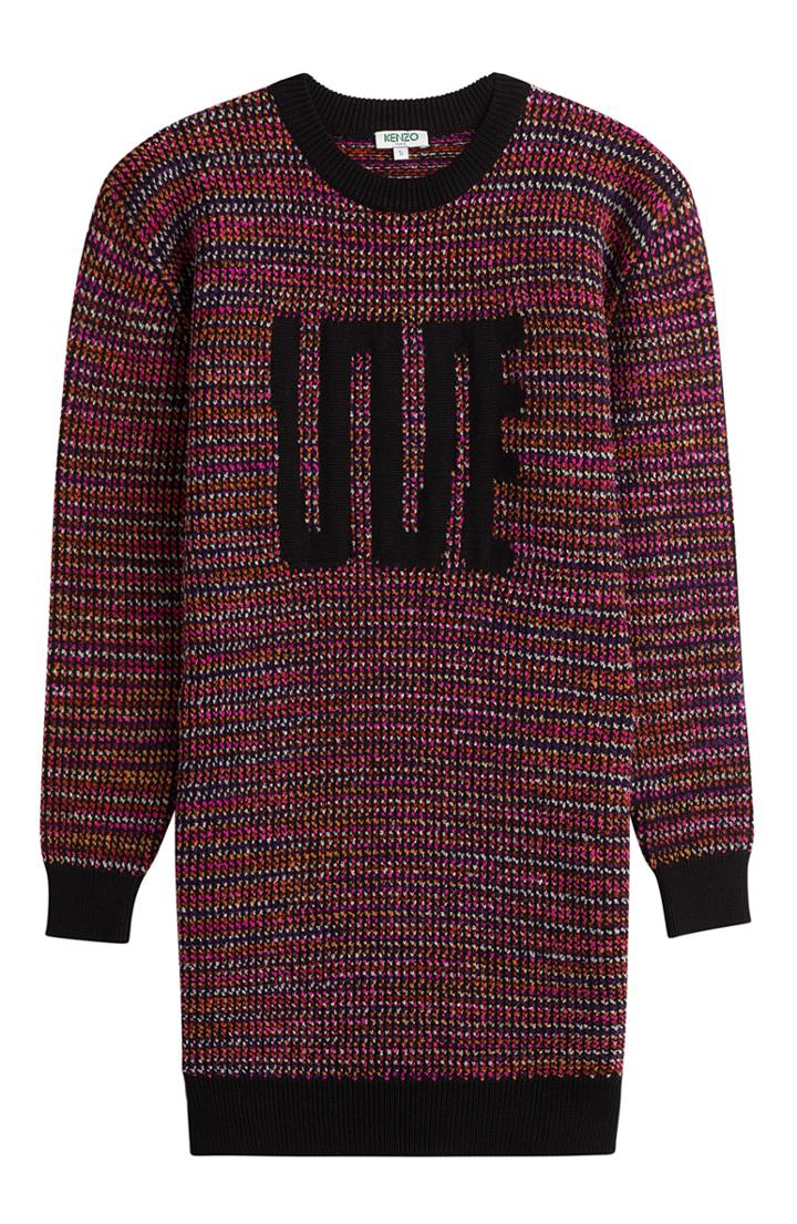 Kenzo Wool Sweater Dress