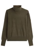 Closed Closed Turtleneck Pullover With Wool And Cashmere - Green