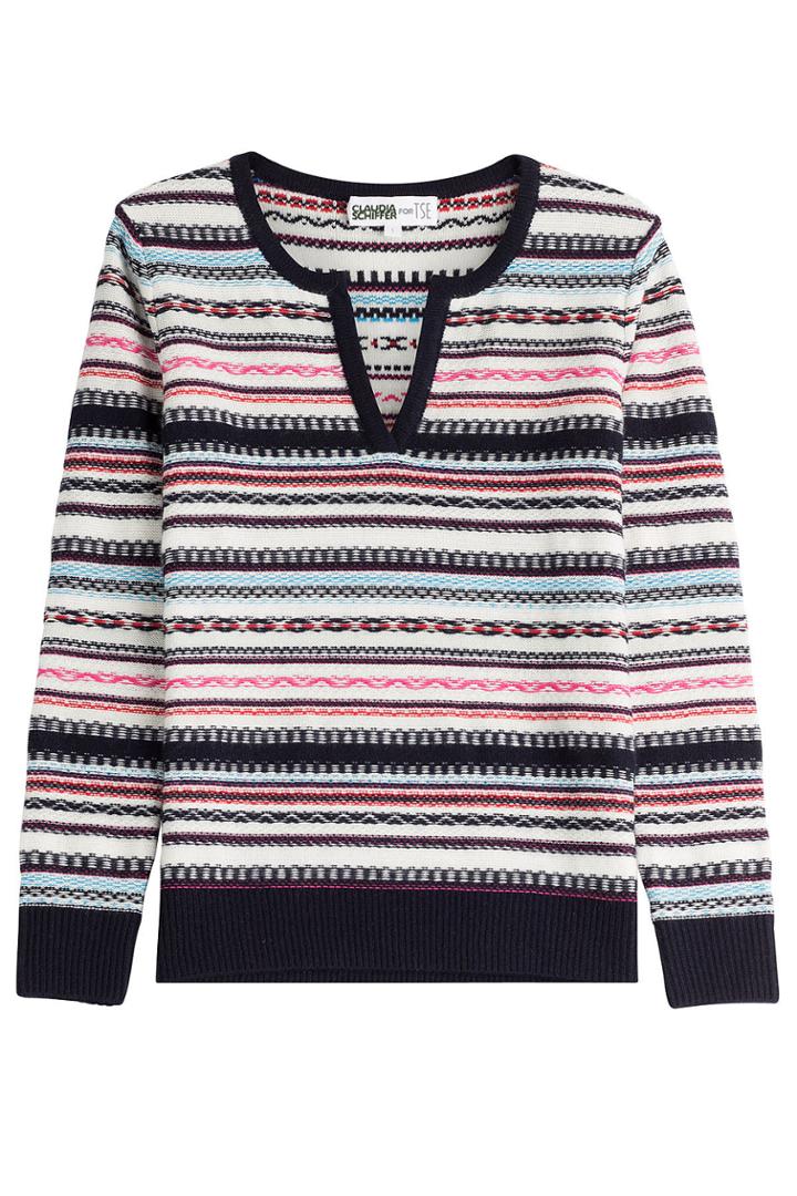 Claudia Schiffer For Tse Claudia Schiffer For Tse Cashmere-cotton Pullover