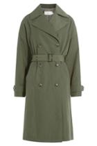 Closed Closed Belted Coat - Green