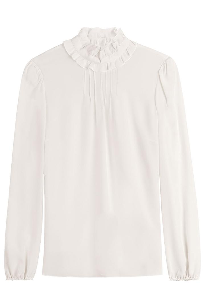 R.e.d. Valentino R.e.d. Valentino Silk Blouse - White