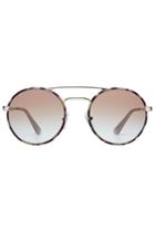 Prada Prada Round Sunglasses - Silver