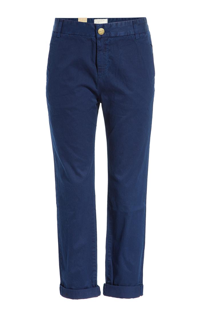 Current/elliott Cropped Cotton Chinos