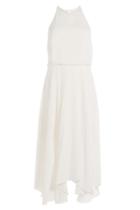 Halston Heritage Halston Heritage Crepe Dress - White