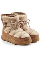 Moncler Moncler Shearling Boots