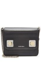 Carven Carven Leather Shoulder Bag - Black