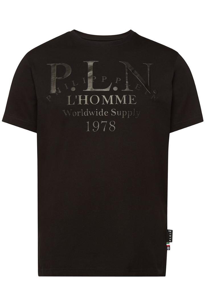 Philipp Plein Philipp Plein Platinum Cut Round Neck T-shirt