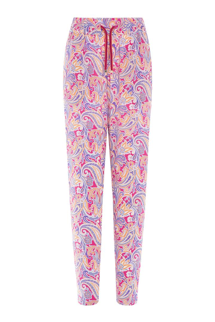 Etro Etro Printed Silk Pants - Multicolor