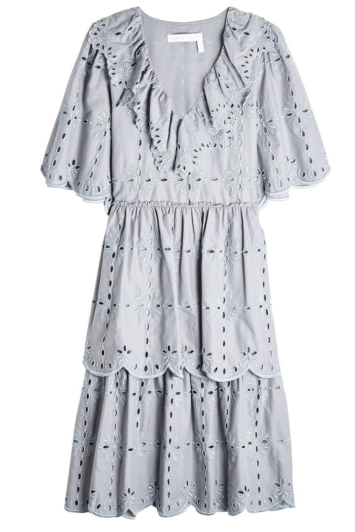 See By Chloé See By Chloé Cotton Dress With Broderie Anglaise