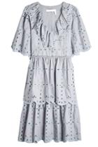 See By Chloé See By Chloé Cotton Dress With Broderie Anglaise