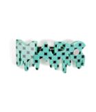 Marc By Marc Jacobs Block Print Logo Barrette