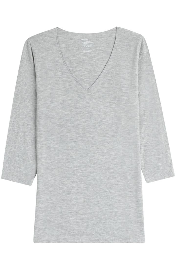 Majestic 3/4-sleeve Jersey Top