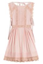 R.e.d. Valentino R.e.d. Valentino Cotton Dress With Embroidery - Pink