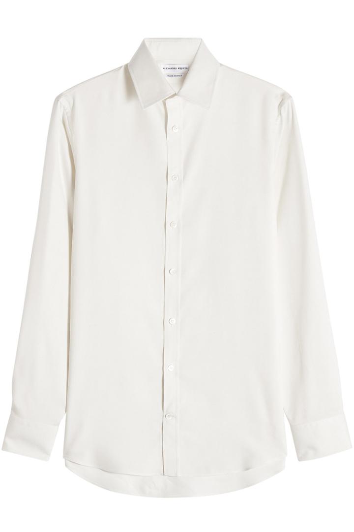 Alexander Mcqueen Alexander Mcqueen Silk Shirt