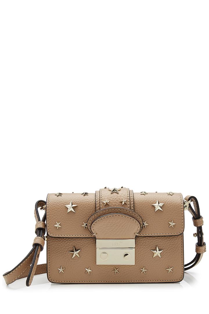 Red Valentino Red Valentino Leather Shoulder Bag - Brown