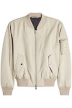 Ami Ami Cotton And Linen Bomber Jacket