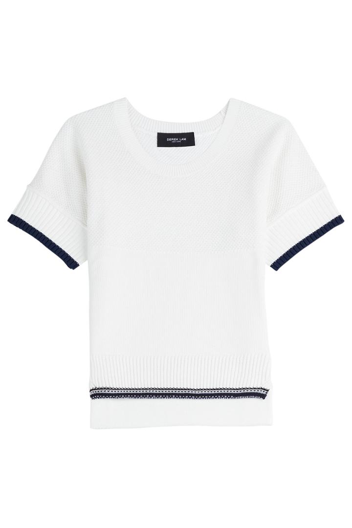 Derek Lam Derek Lam Knitted Top - White