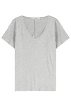 Rag & Bone Rag & Bone Cotton T-shirt With V-neckline - Grey