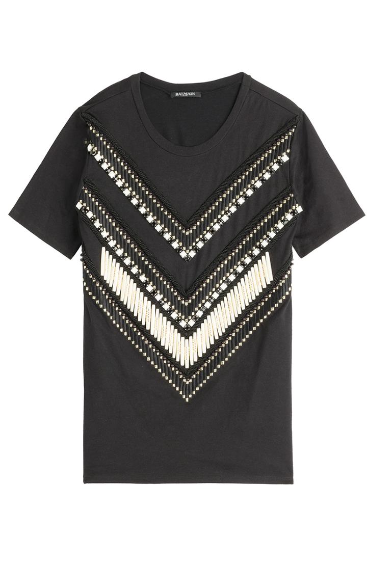 Balmain Embroidered T-shirt