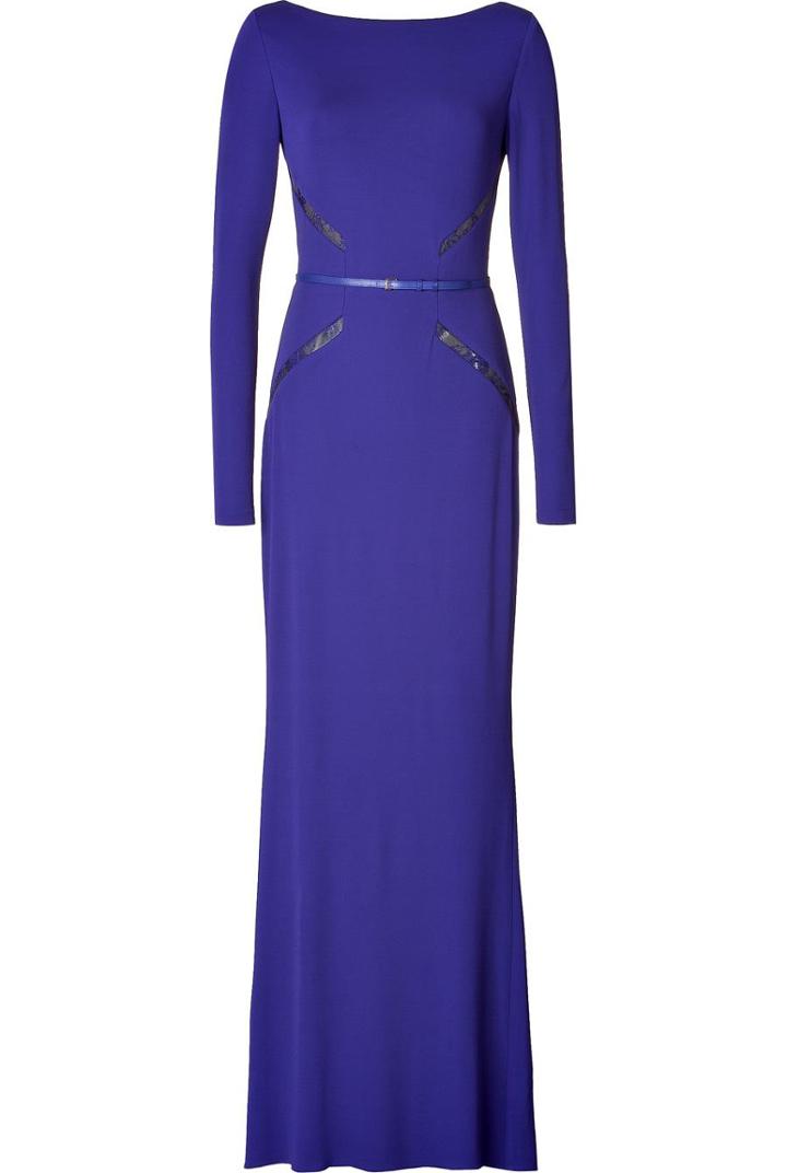 Elie Saab Gown With Lace Insets