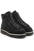 White Mountaineering White Mountaineering X Danner Suede Boots With Platforms
